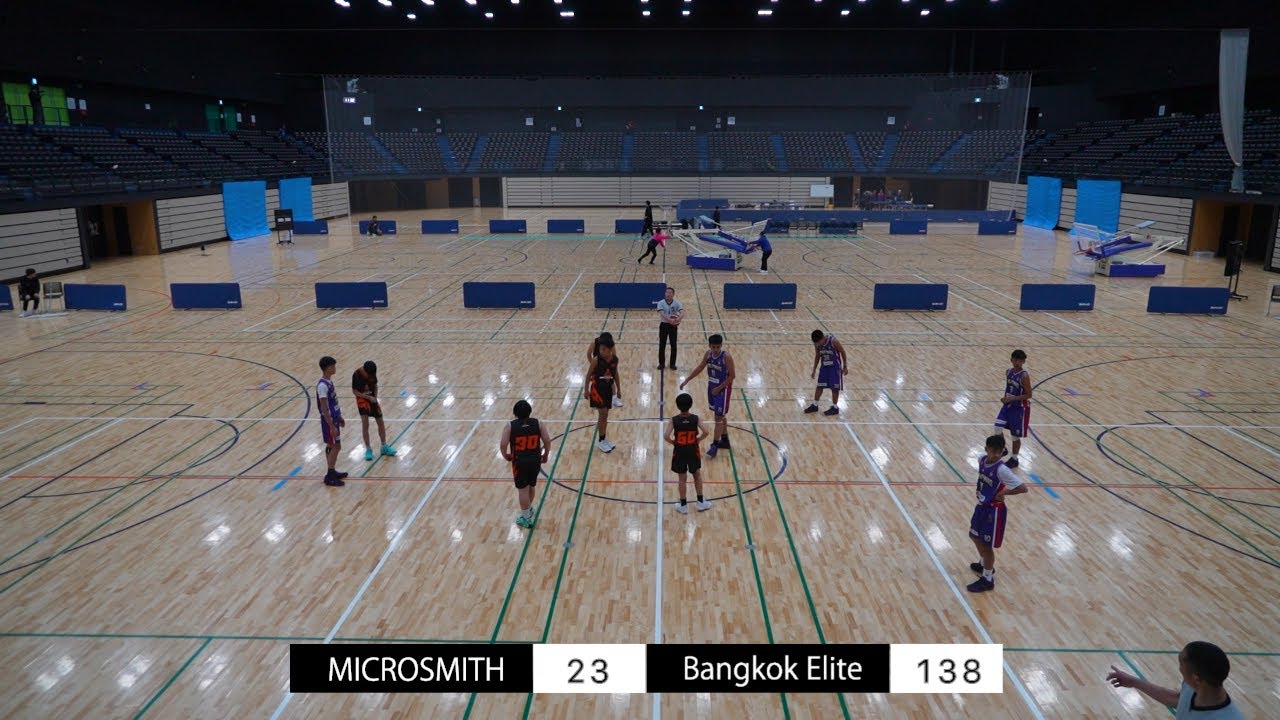 MICROSMITH vs Bangkok Elite - ASIA YOUTH BASKETBALL CHAMPIONSHIP IN Fukuoka