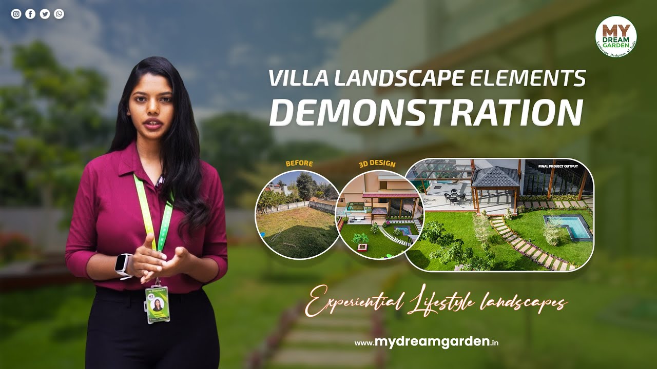 Landscape Elements Demonstration at Bangalore | My Dream Garden