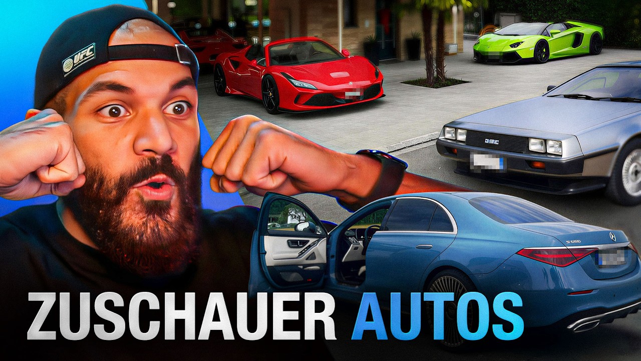 WOHER HABT IHR DAS GELD 🤯 ZUSCHAUER AUTOS BEWERTEN 🏎️😍