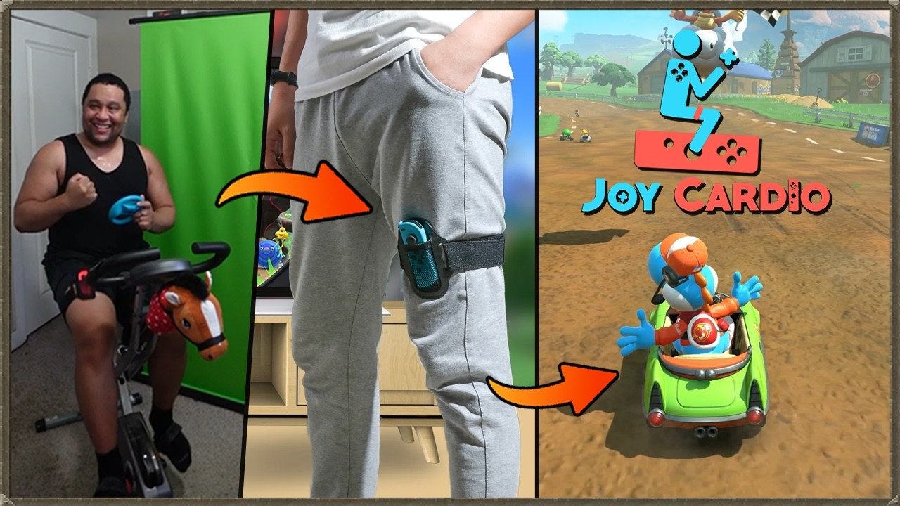 Joy-Cardio — Как играть в видеоигры, буквально занимаясь спортом.