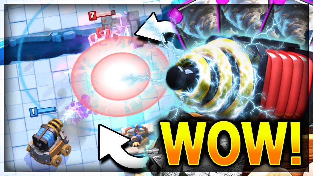 SPARK-NADO!! Sparky + Tornado = DEATH!? Giant Sparky Tornado Deck in Clash Royale