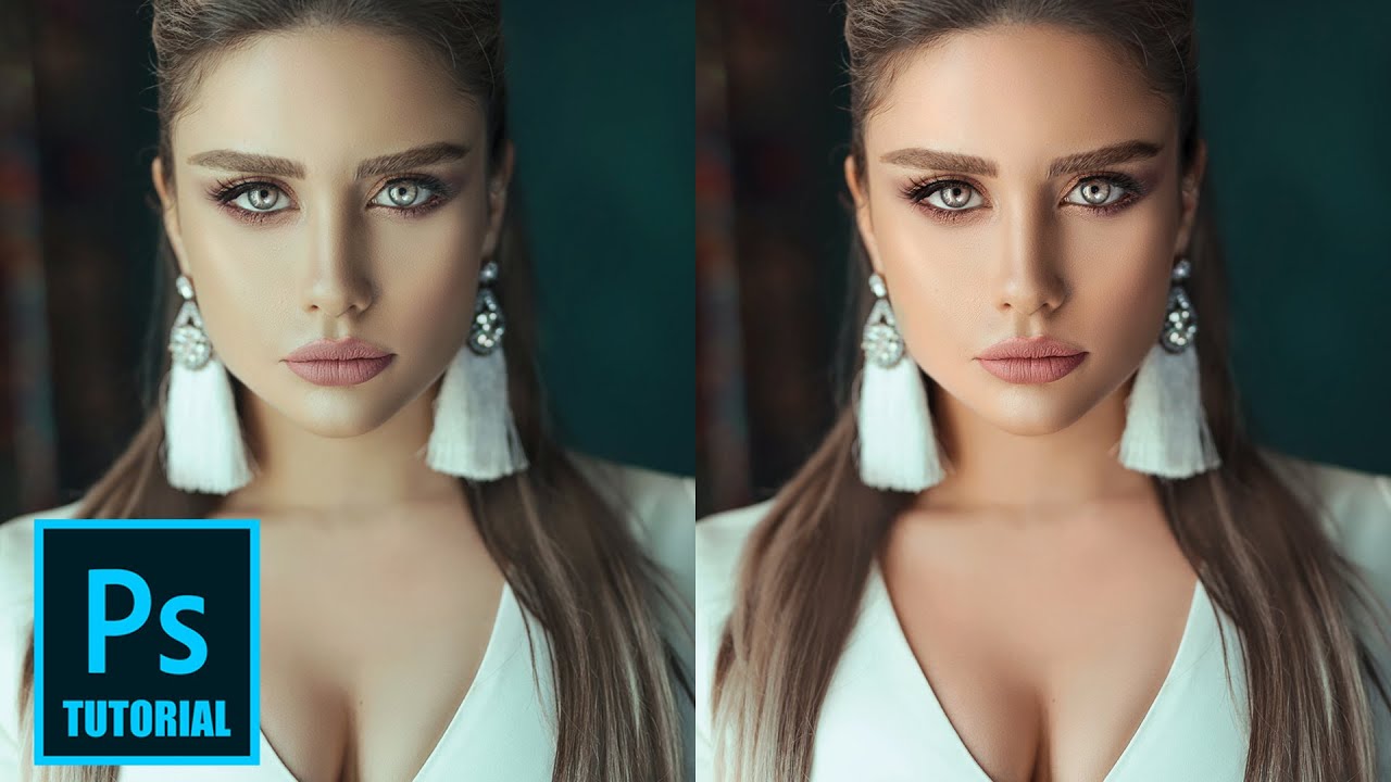 PHOTOSHOP TUTORIAL Hautfarbe ändern und Hauttöne anpassen