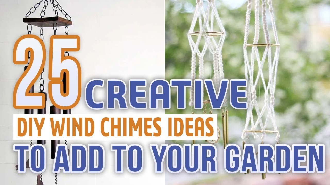 25 Creative DIY Wind Chimes Ideas To Add To Your Garden