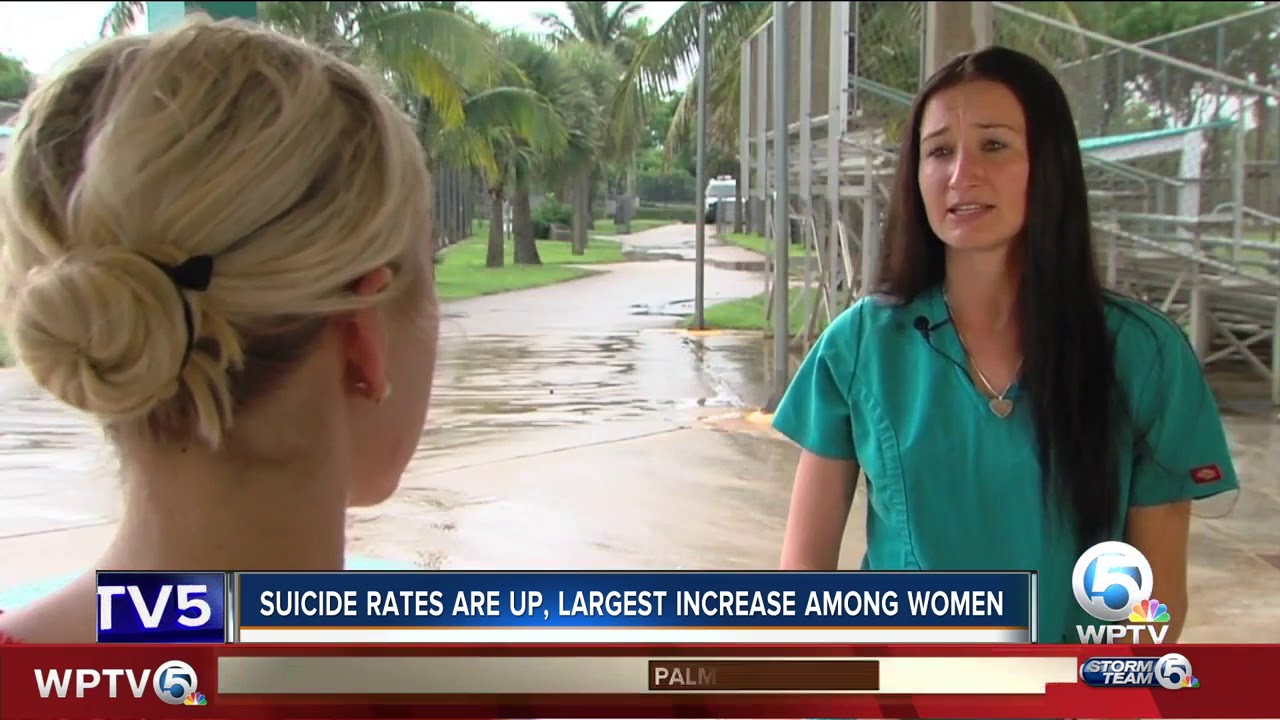 Suicide rates are up, largest increase among women