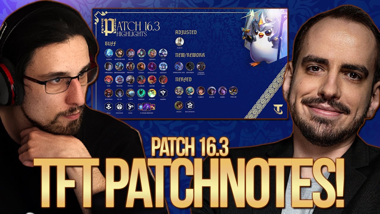 TFT Patchnotes sind wieder da! | TFT Patchnotes 16.3 mit Loescher