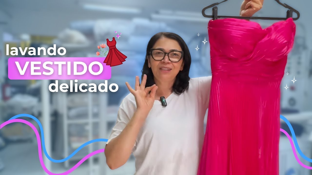 COMO LAVAR VESTIDO DELICADO À MÃO | HOW TO HAND WASH A DELICATE DRESS