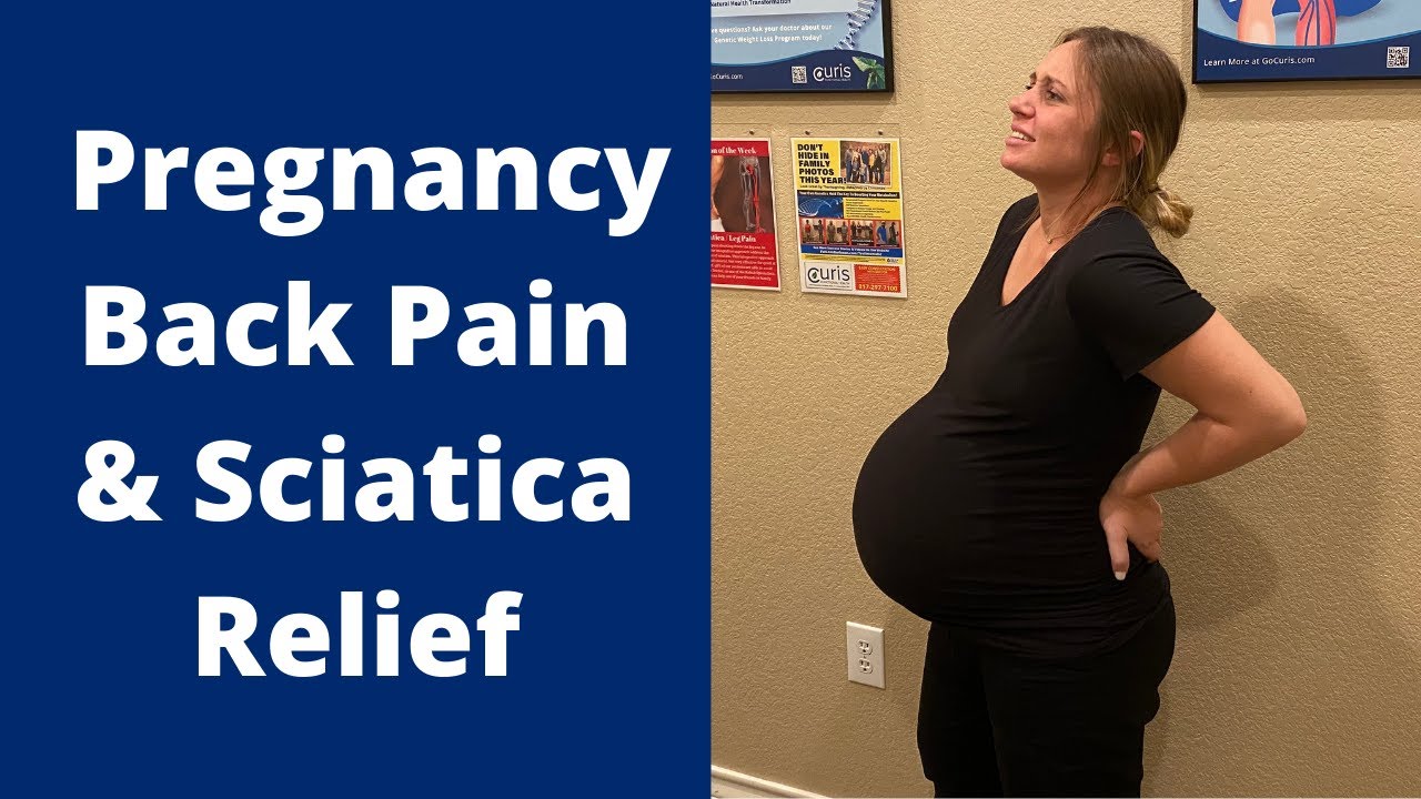 Pregnancy Back Pain & Sciatica Relief! All-Natural & Effective Relief Without Pill or Shots