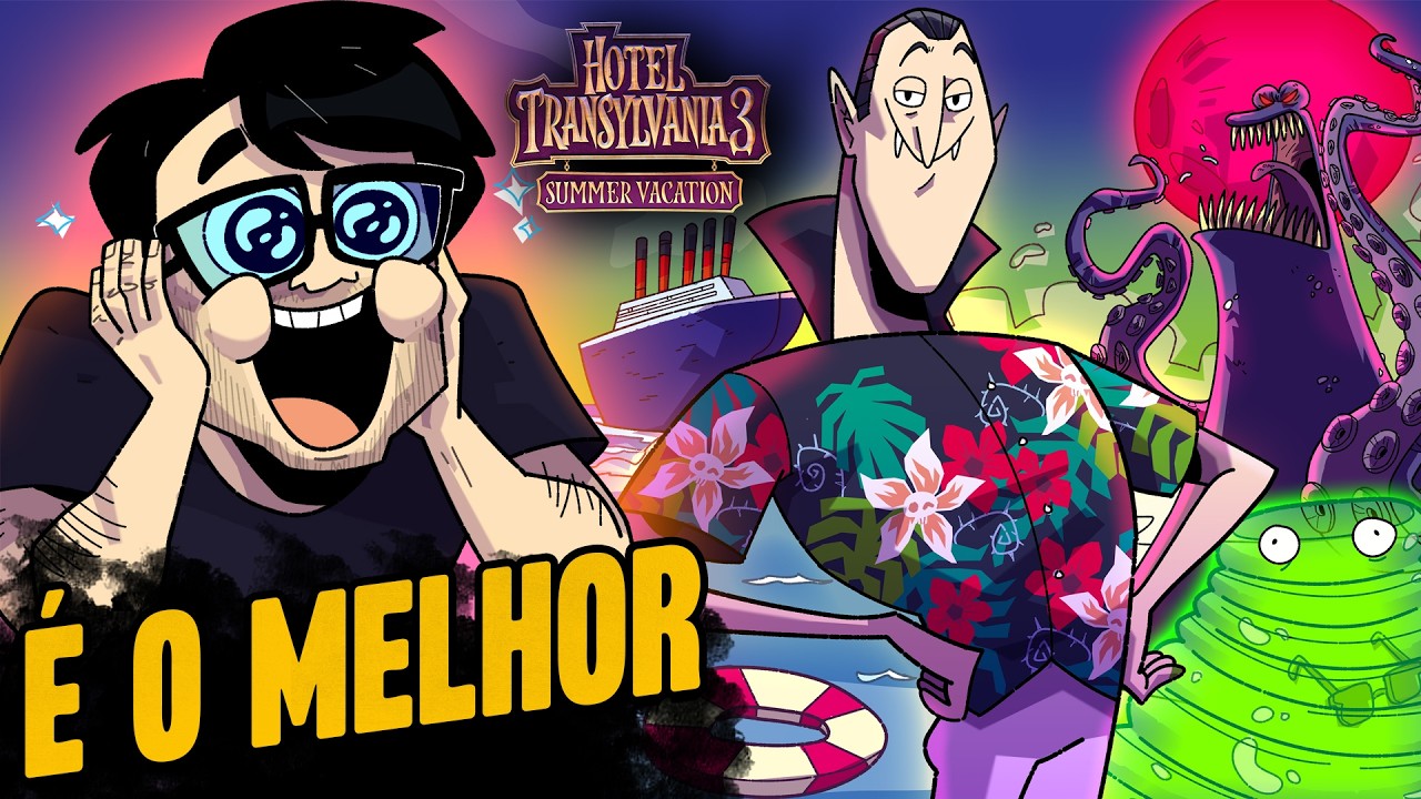 COMPLETAMENTE INJUSTIÇADO! HOTEL TRANSILVANIA 3 É SECRETAMENTE....O MELHOR DA FRANQUIA
