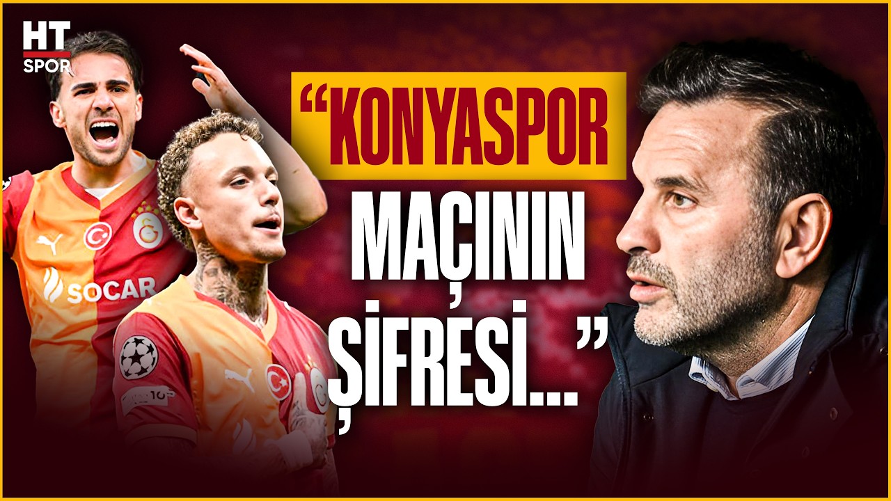 Galatasaray, Konyaspor deplasmanına hangi 11’le çıkacak? İşte kritik şifre