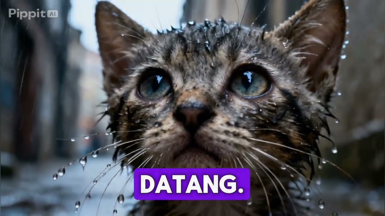 Kucing yang terlantar di pinggir jalan #aifun #cat #jalanyangjauhjanganlupapulang #kucinglucu#sedih 