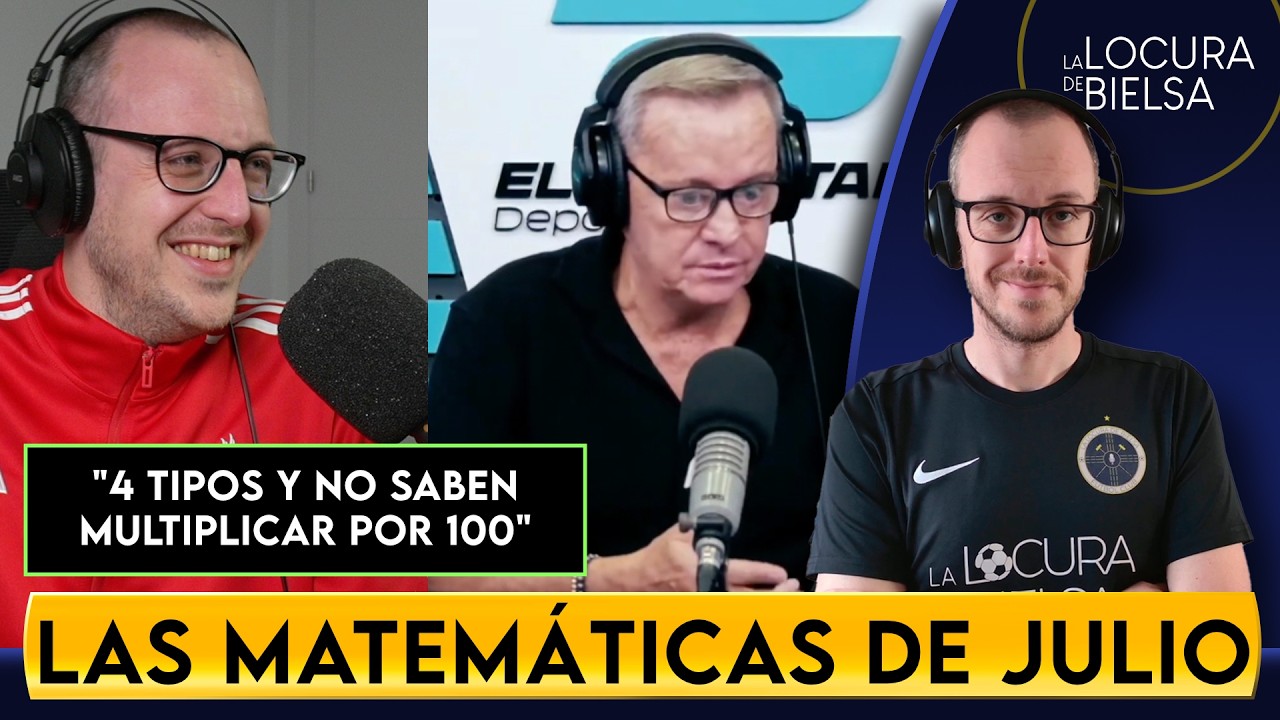ME VOY A MORIR DE LA RISA EN DIRECTO: EL PAPÁ DE LOS POLLITOS Y LAS MATEMÁTICAS