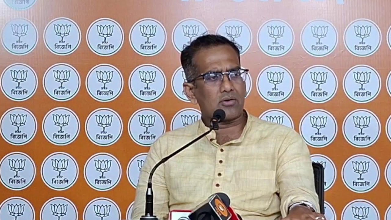 LIVE: Press Conference by Adv. Debjit Sarkar, State Spokesperson at Salt Lake BJP Office.