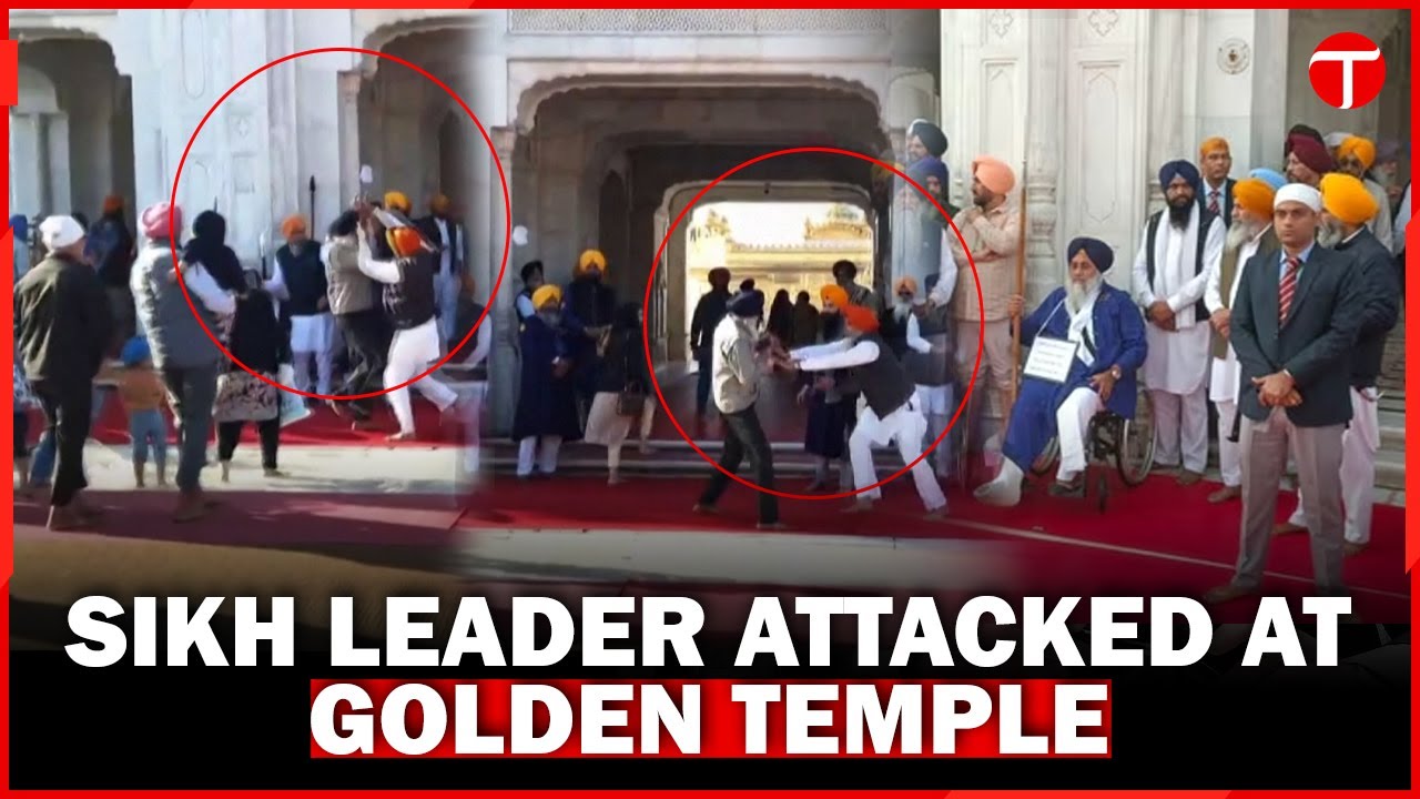 Man Open Fires At Sukhbir Singh Badal During His Penance At Golden Temple | The Express Tribune