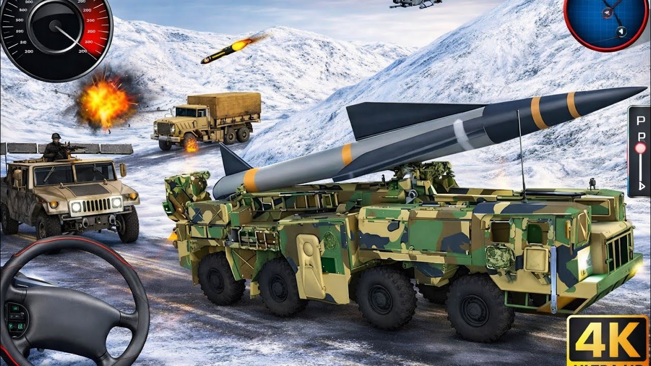 Rocket Attack Missile Truck 3D - Android Gameplay Android phone 🤳 game 🎮🎮