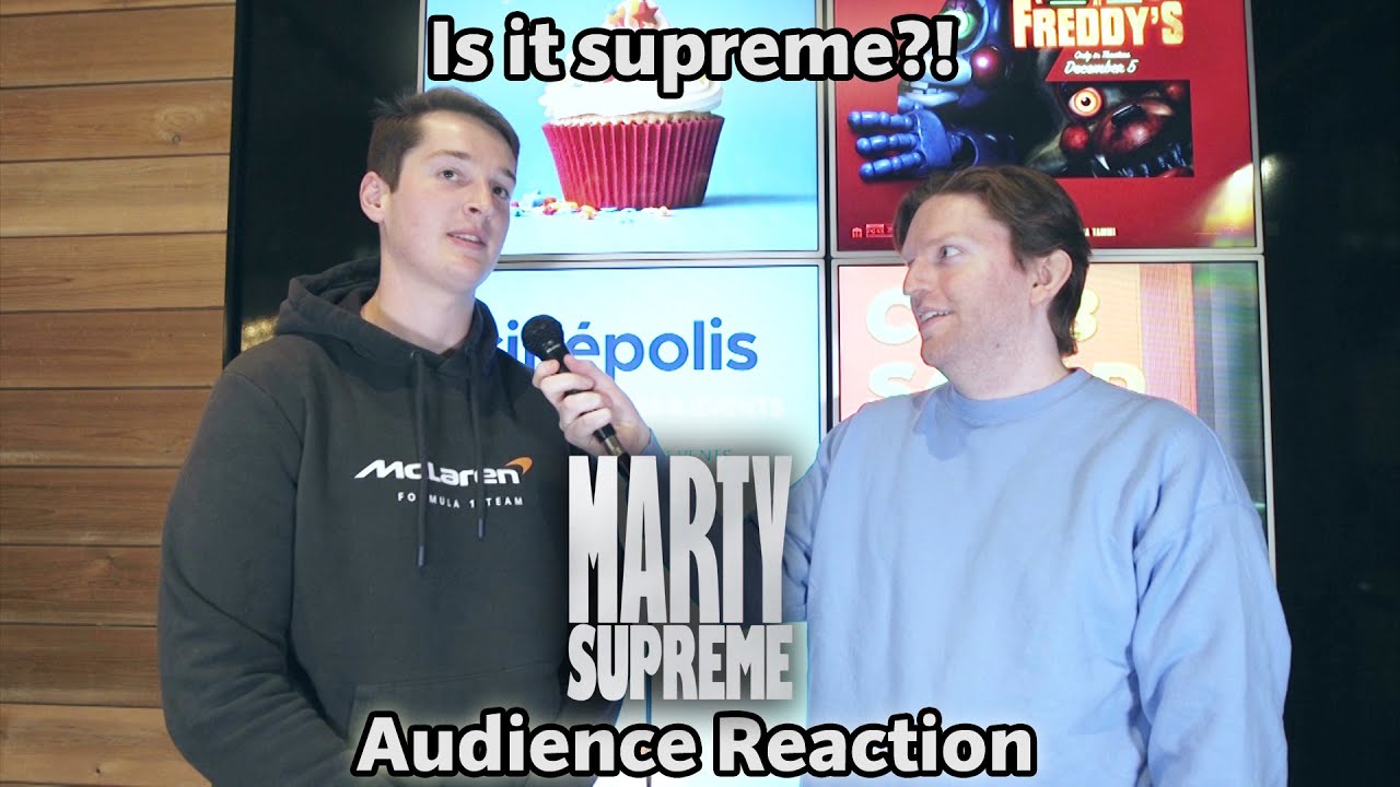 Marty Supreme (2025) | Out of Movie Theater Audience Reaction Review