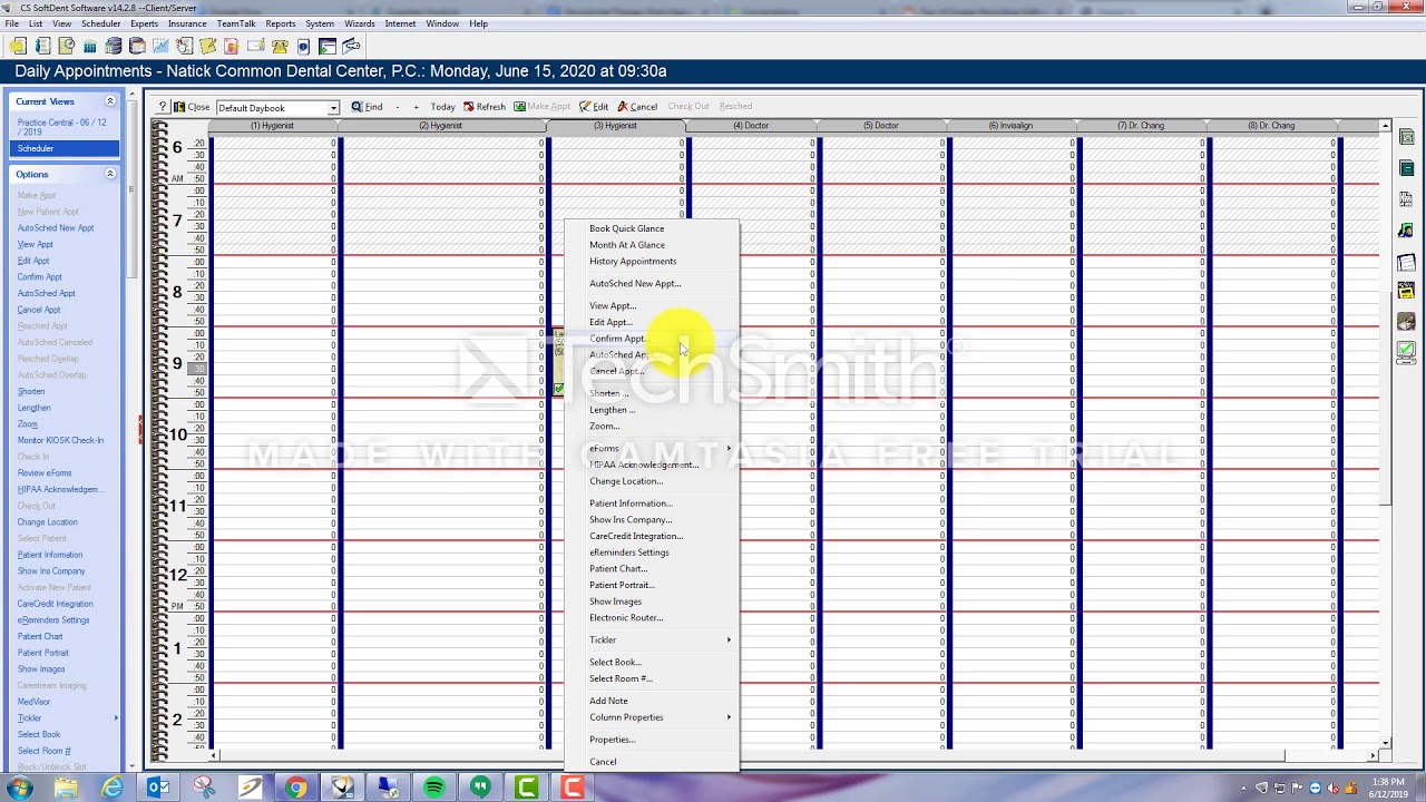 How to make appoitments