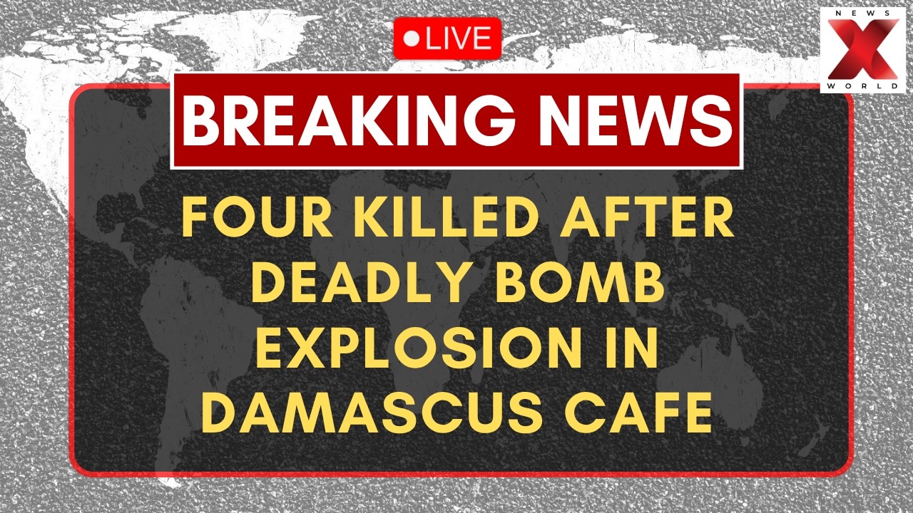 Syria Bomb Blast LIVE : Bomb Attack Rocks Central Damascus Killing Four | NewsX World