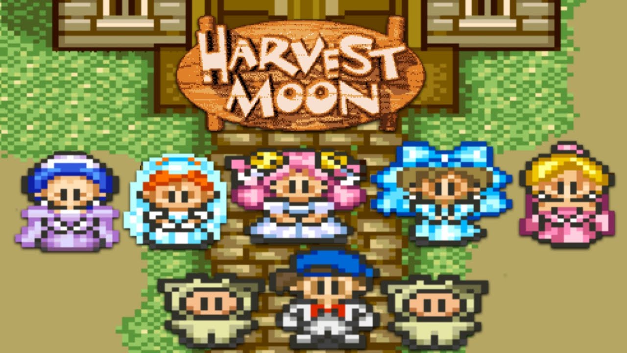 Harvest Moon SNES - COMO SE CASAR E TER TODOS OS FILHOS NO JOGO