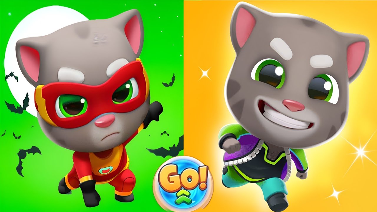 Talking Tom Hero Dash - Full Bosses Raccoons Outfits Avatar Trapped Vs Heroes Fight For New Suit 02