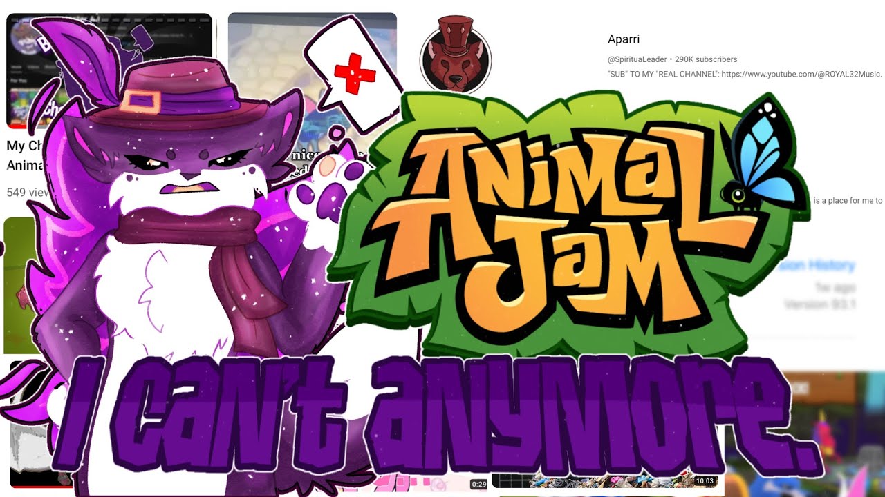 Animal Jam YT is dead.