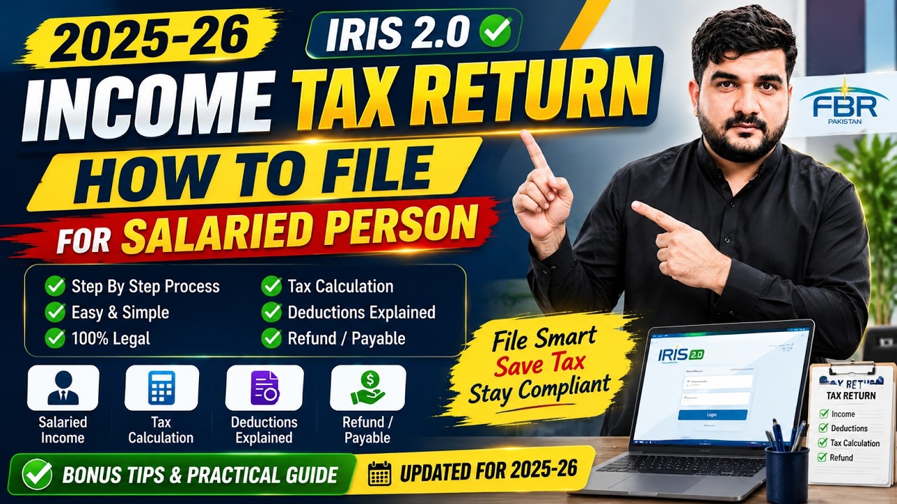 How To File Your 2026 Income Tax Return for Salaried Individuals | How to File Income Tax Return ...