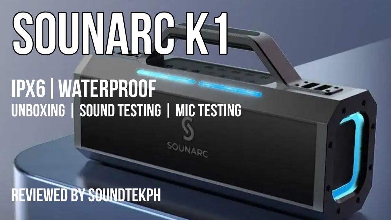 Sounarc K1 unboxing and full review! Sulit ang binayad mo dito || Best Portable karaoke ||