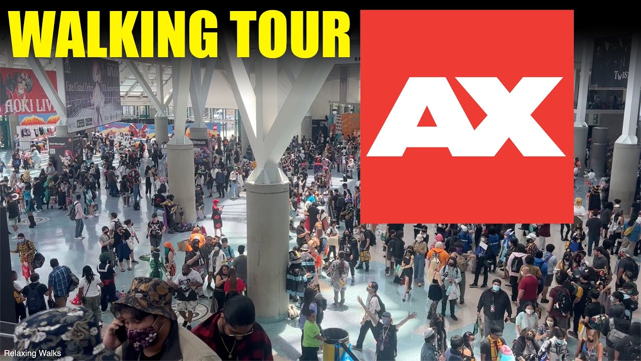 Anime Expo 2022 - Show floor Walking Tour