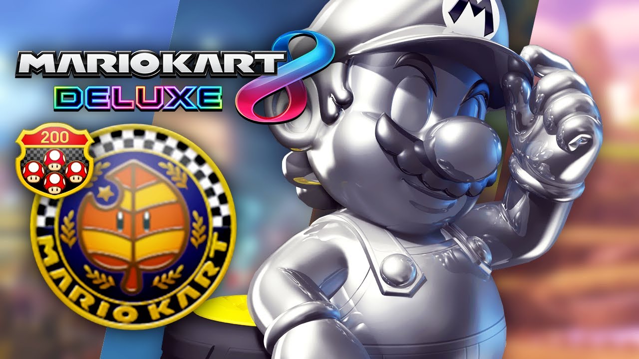 200cc Leaf Cup Grand Prix - Mario Kart 8 Deluxe (2 Player)