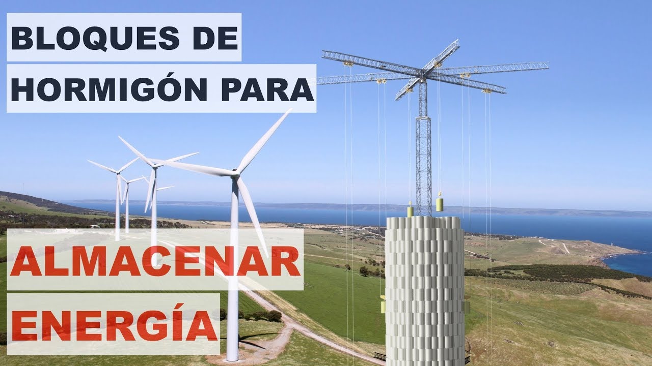 ⚡️Energía almacenada en una torre de hormigón| Energy Vault