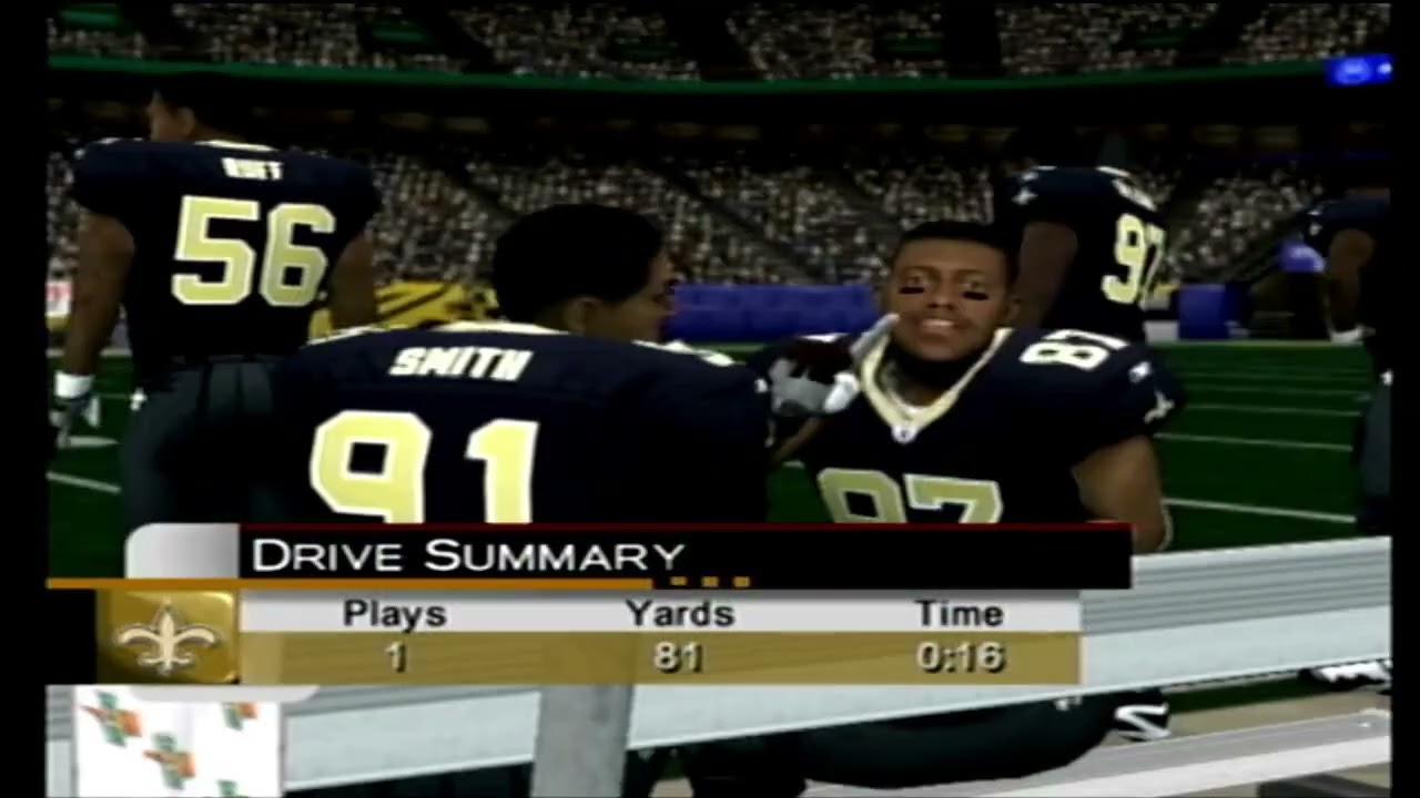 ESPN NFL 2K5 Saints vs Bears