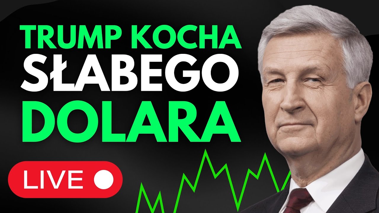 Trump kocha słabego dolara | Rynki z Piotrem Kuczyńskim