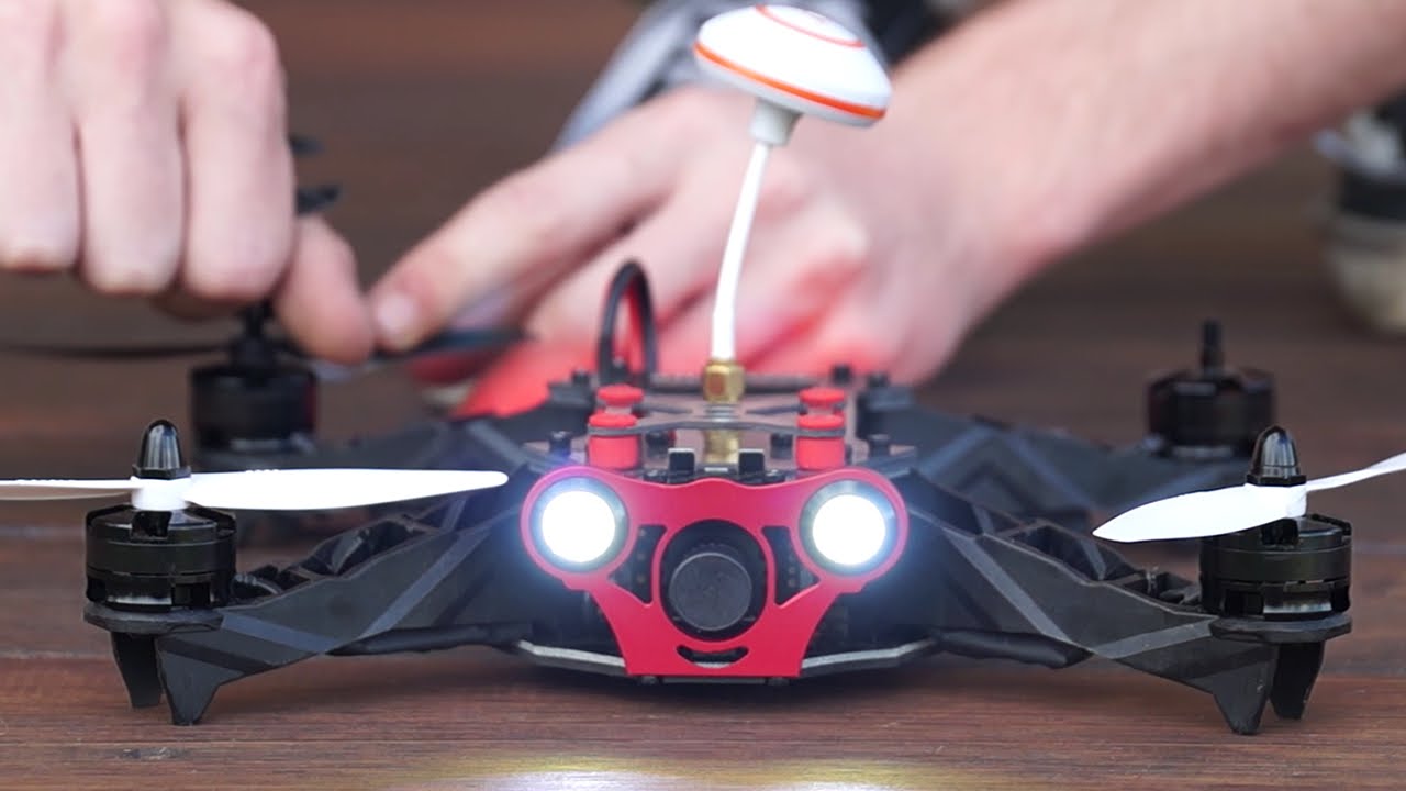 Eachine Racer 250 FPV Drone With FlySky FS-i6 Setup & Review | DansTube.TV