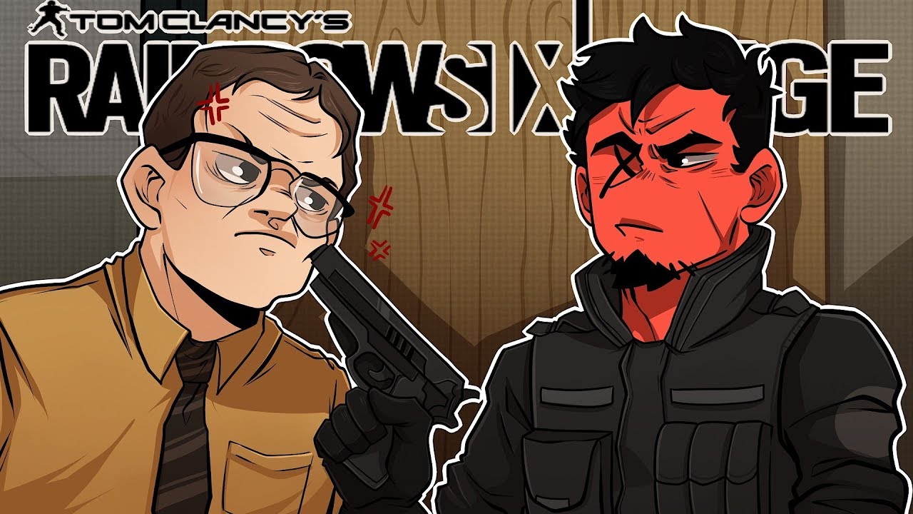 THE LEGENDARY DWIGHT SCHRUTE! | Rainbow Six: Siege (R6 Wind Bastion)