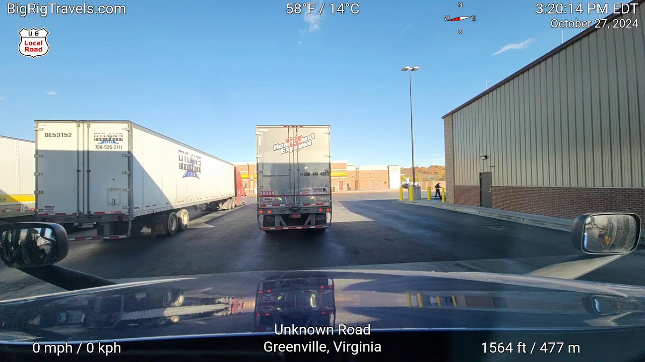 Sunday Driving with BigRigSteve - Haw River, NC to Stuarts Draft, VA | BigRigTravels LIVE (10/27/24)