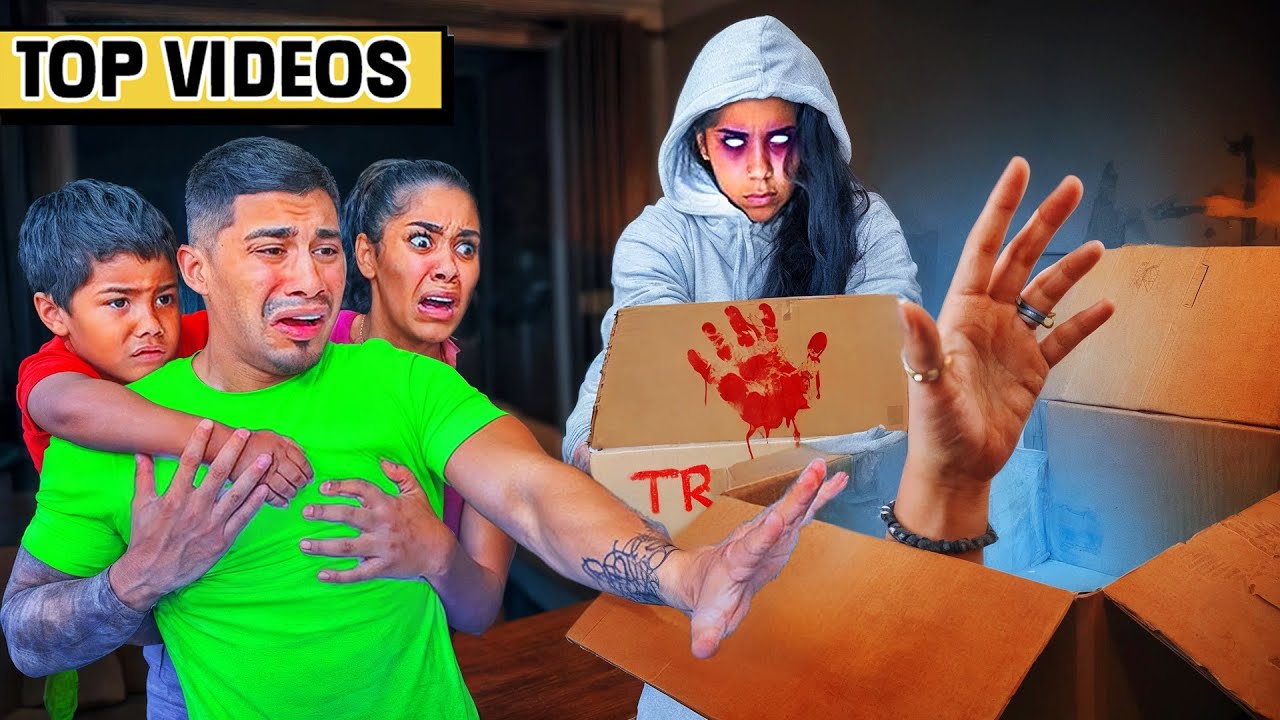 THE MYSTERY BOX Arrived at 3AM... and It Was HAUNTED! 📦👻 | The Trench Family