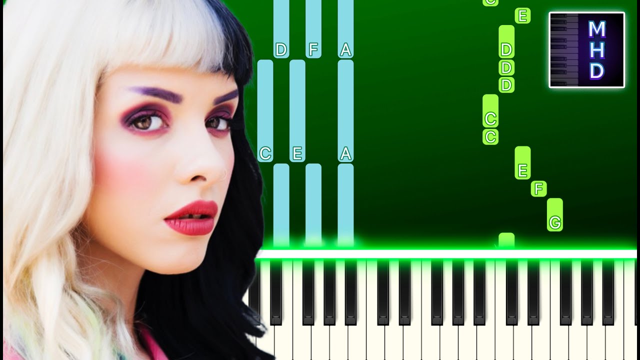 Melanie Martinez - Notebook (Piano Tutorial Easy)