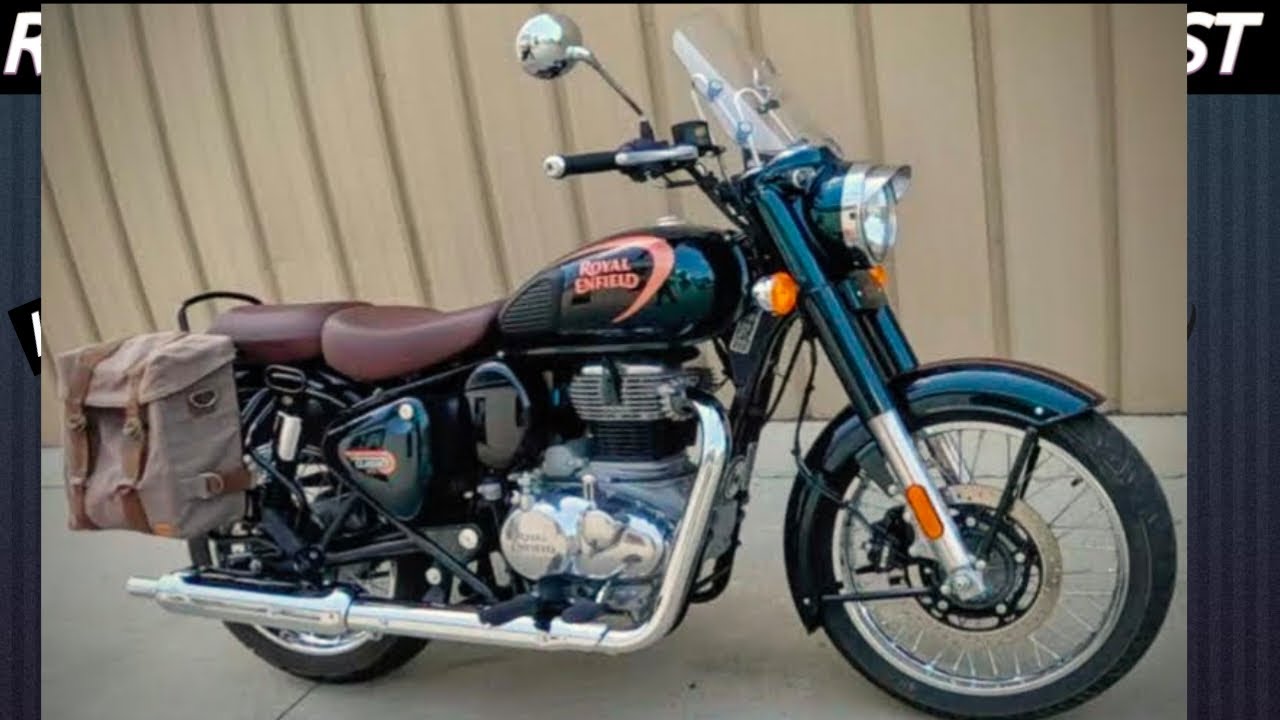 Halcyon Green RE Classic 350 Windshield Test - Wow!