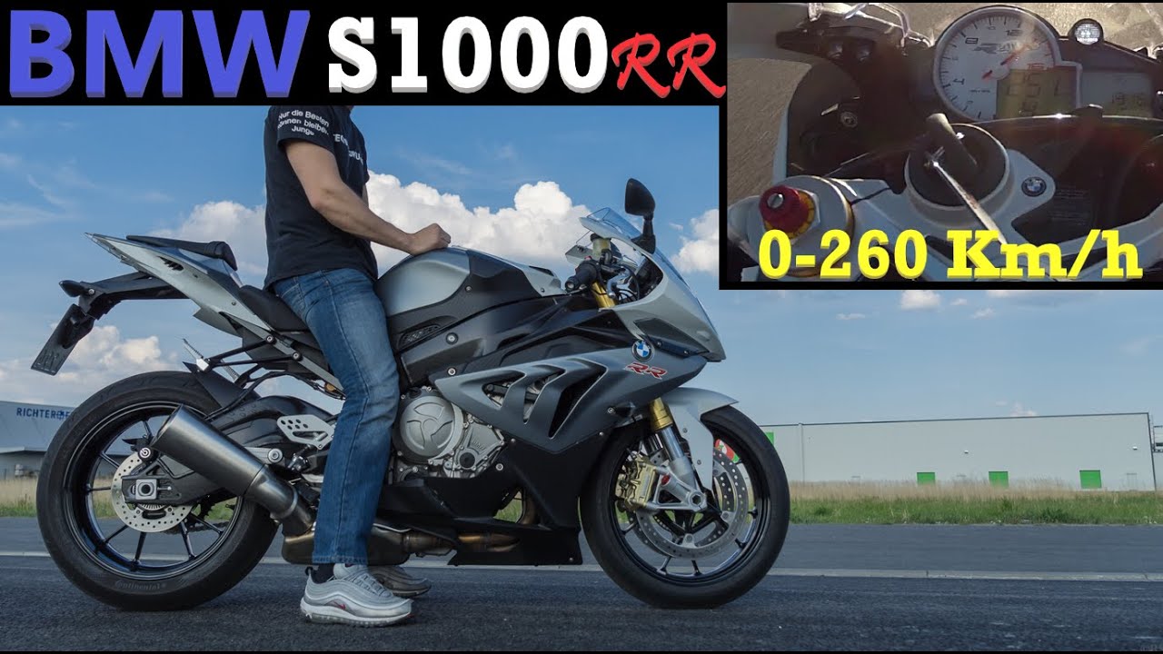 BMW S1000RR Acceleration 0-260 Km/h / Lambo2807 Classics