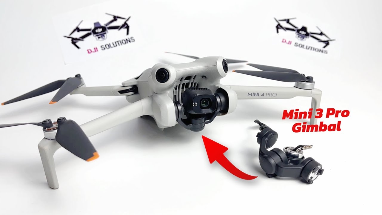 DJI Mini 4 Pro Gimbal Swap with Mini 3 Pro