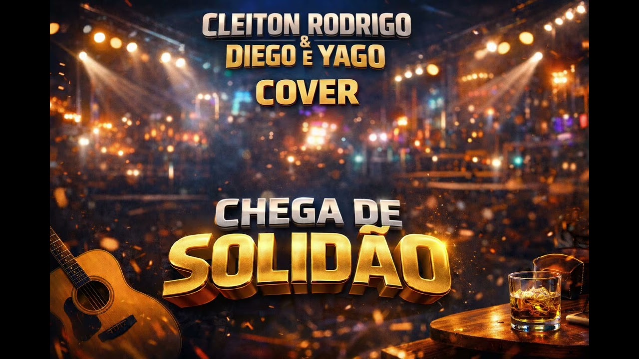COVER/ CLEBER RODRIGO/PART DIEGO E YAGO/ CHEGA DE SOLIDÃO 