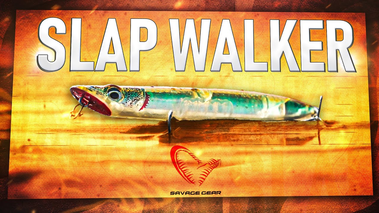 Този воблер ВЛУДЯВА лавраците и леферите! Savage Gear Slap Walker