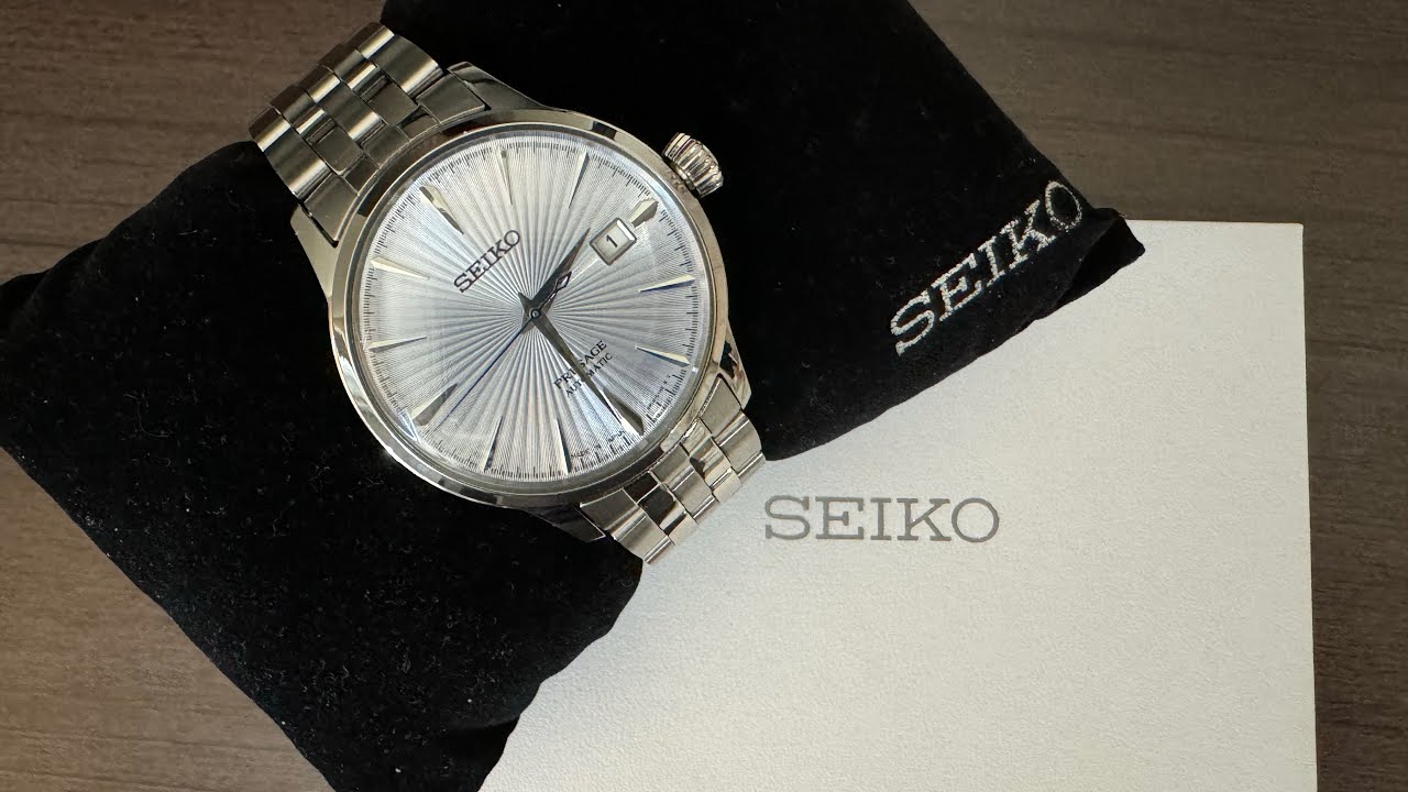 SEIKO Presage Watch SRPE19J1 |The STUNNING DIAL! #Seiko #seikopresage #watch #unboxing @ADsTake