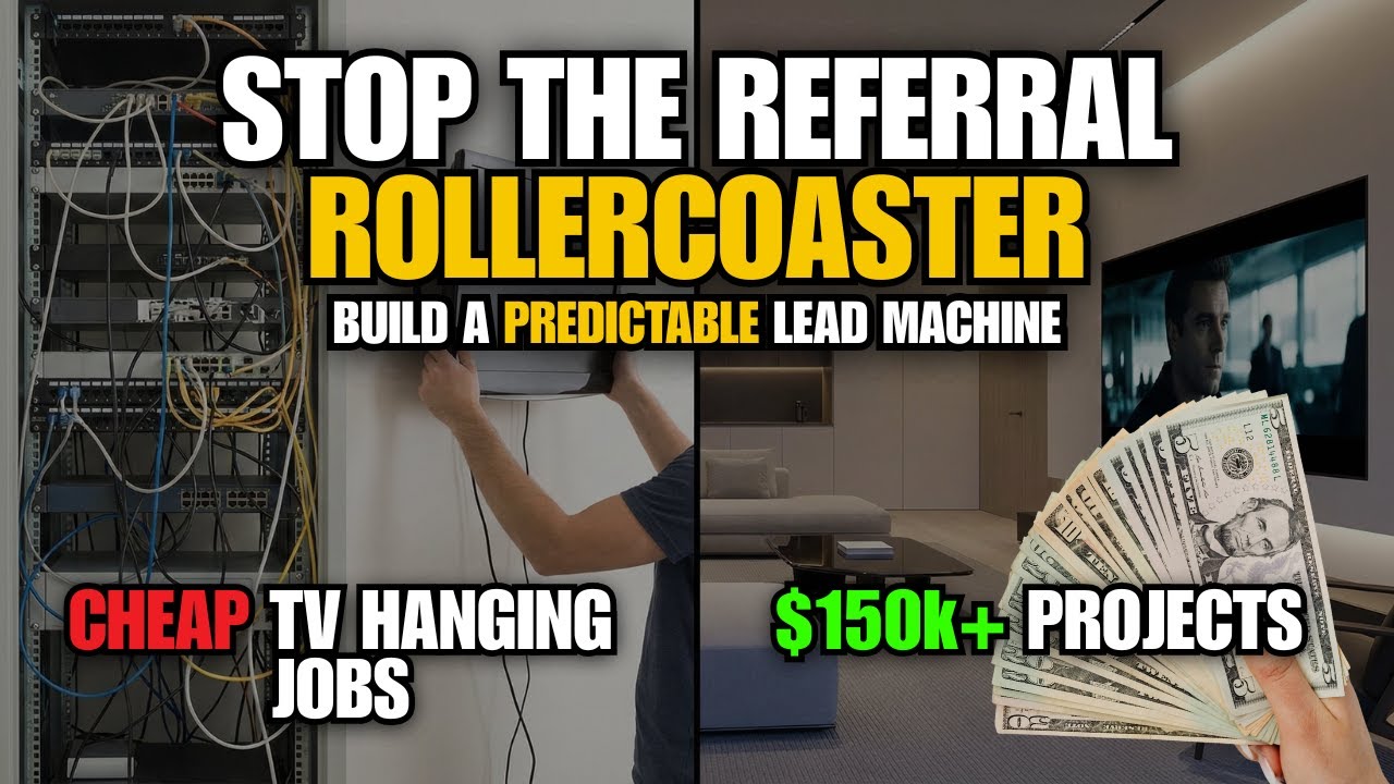 How to Land $100k+ Smart Home Projects Without Relying on Referrals