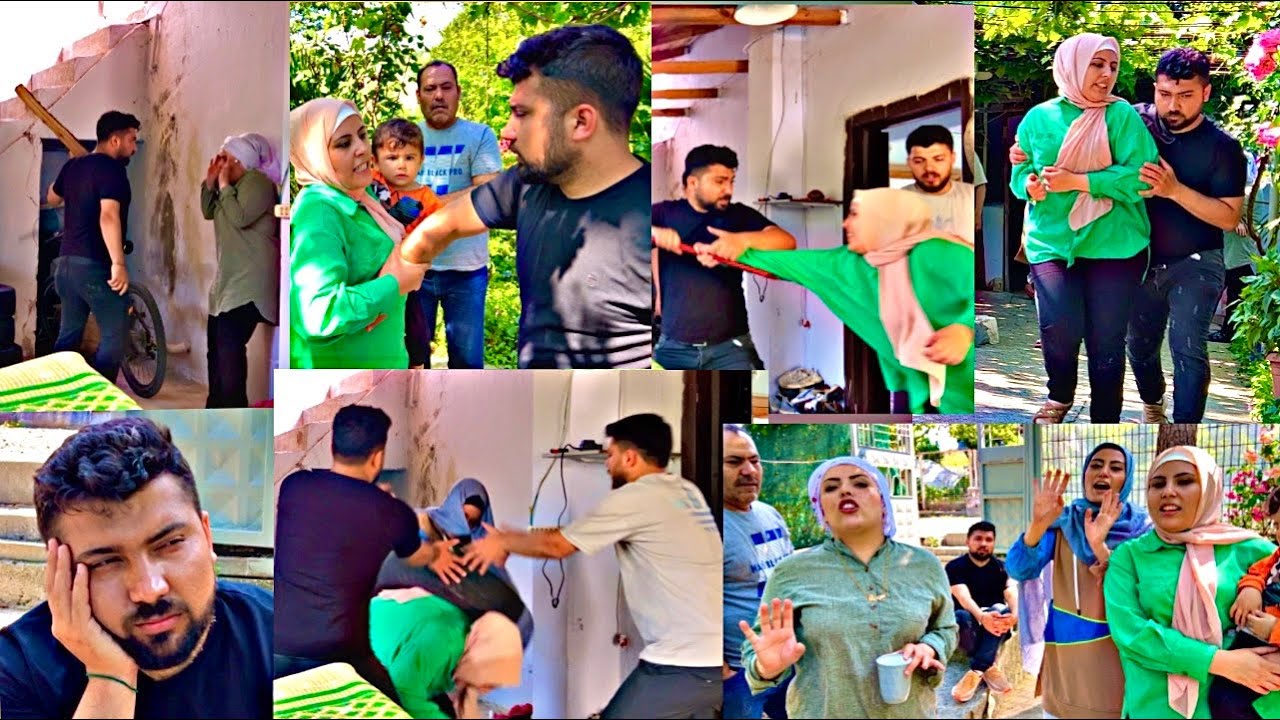 نسوان بيتنا تخانقو على شغل بيت الضيعة 😱