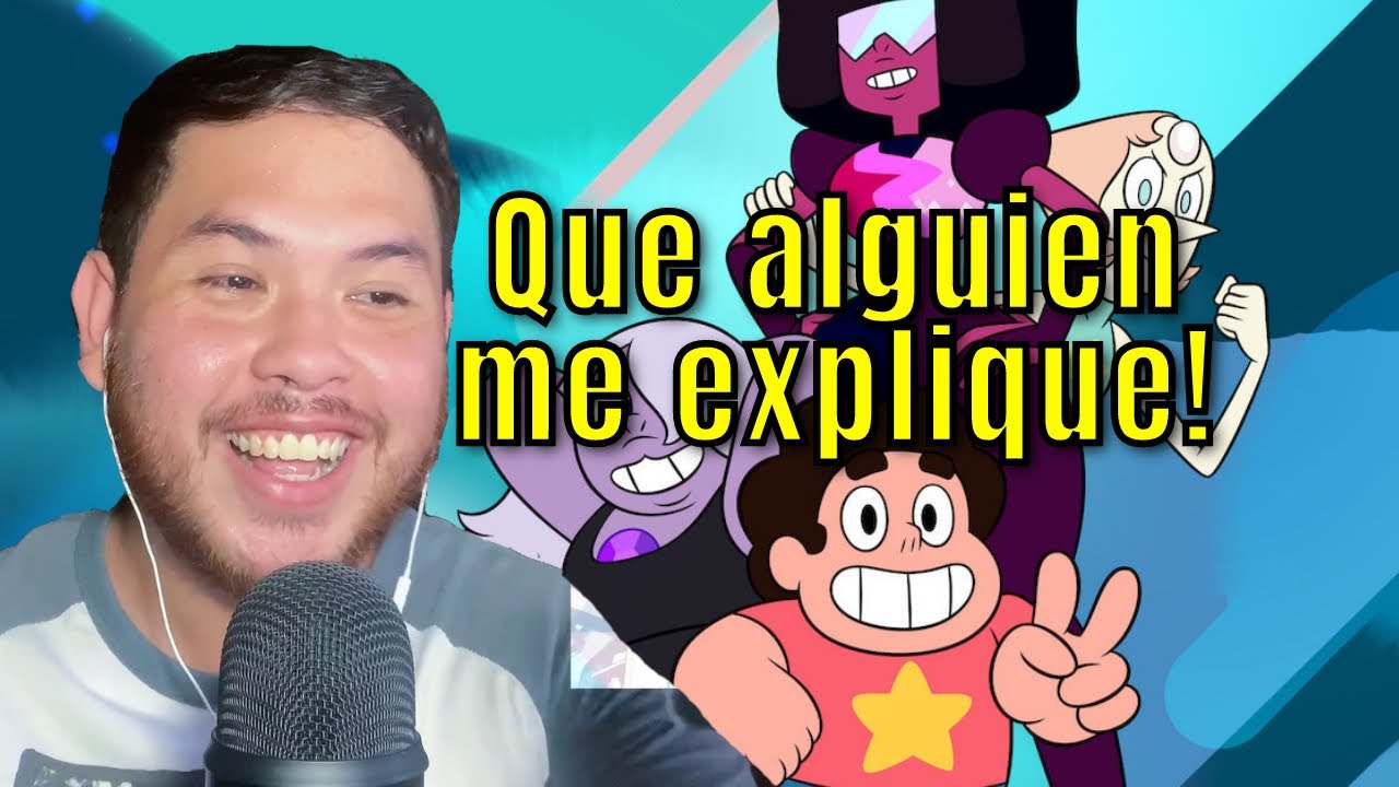 Reacción a la intro de STEVEN UNIVERSE doblaje latino va castellano