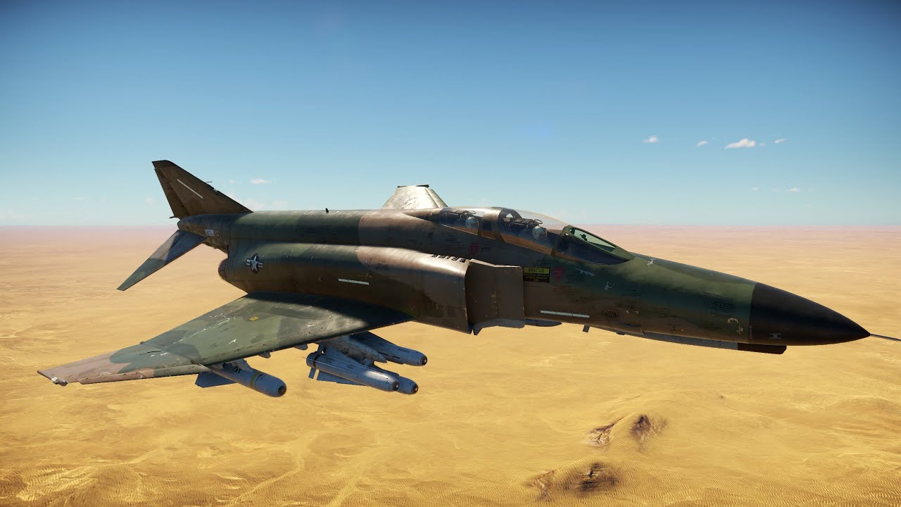 Nice Fully-Guided Loadout I M1A2 & F-4E Phantom II CAS I War Thunder I