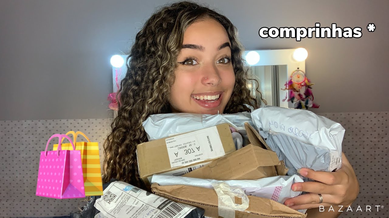 MINHAS COMPRAS DA SHOPEE 🛍