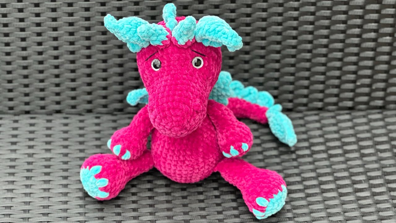 Drachen häkeln Teil 2
