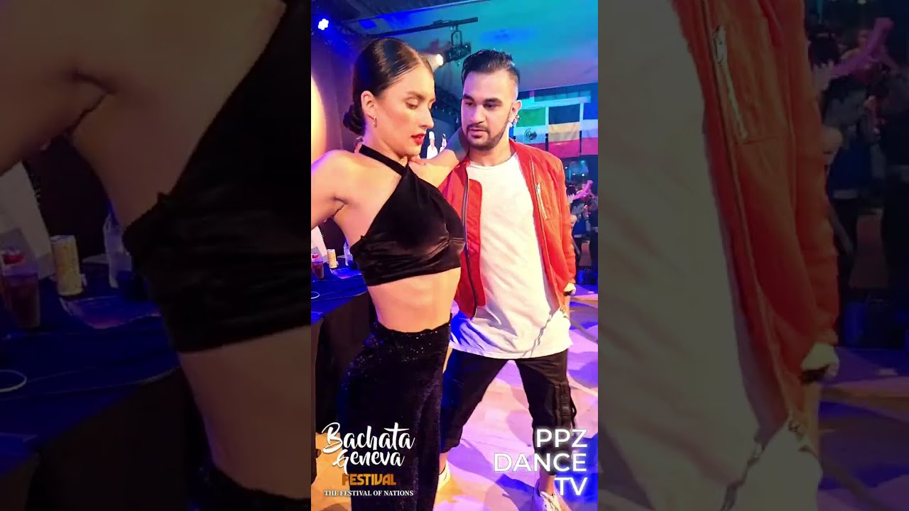 Andželika & Sorush (Crazy Lion) | YEИDRY - Herrera | Bachata Social Geneva