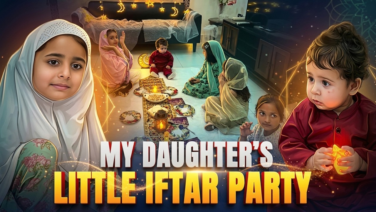 Небольшая вечеринка моей дочери по случаю Ифтара 🥹 | Javyriah